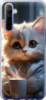 Чехол на Realme 6 White cat 5646u-1913