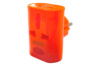 Тройник оранжевый Т-образный под разные вилки 650×405×50мм (88316)