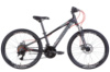 Велосипед 24« Discovery QUBE AM DD 2022 (чорно-червоний (м))