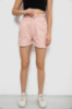 Шорти жіночі джинсові, колір пудровий, 182R1684