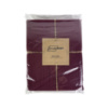 Простирадло SoundSleep Muslin Burgundy муслін 180х220 см бургунді (2251736708014)