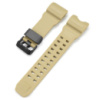 Ремінець для Casio G-Shock GWG-1000 Beige BK бежевий з чорною пряжкою (SKU 1051-1365)