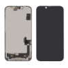 Дисплей для Apple iPhone 14 с чёрным тачскрином Original (переклееное стекло)