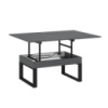 Стол-трансформер Art in Head S-Fly 880*466*600 Графит серый / Черный (TB33070000030)