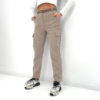Жіночі вельветові брюки карго «Urban» оптом | Норма Бежевий, 42