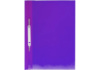 Папка-швидкозшивач А4 Economix Simple без перфорації, фактура «глянець», фіолетова