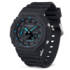 Чоловічий годинник Casio G-SHOCK GA-2100-1A2 Carbon Core Guard з водозахистом 20 ATM