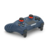 Геймпад Brazzers S8-P беспроводной для PS4 Wireless DOUBLE-motor vibration 4, разъем для наушников, LED light bar, Dark blu, 3.7V, 600mAh, Blister-box