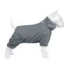 Дощовик для собак WAUDOG Clothes, водонепроникний, XS25, В 36-38 см, С 26-28 см, сірий