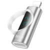 Переходник HOCO UA32A Type-C(F) => Lighting(M), 60W, индикатор мощности заряда), Silver, Box
