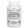 California Gold Nutrition Glucosamine, Chondroitin, MSM Plus Hyaluronic Acid 120 капсул