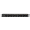 Силовой блок Kingda 19« 1U 9xSchuko, С14, без кабеля (KD-GER(16)N1009WKPB19A-C14)