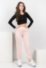 Жіночі світло-рожеві спортивні брюки