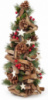 Декоративная елка «Звездочка» 48см с декором из шишек, ягод и звезд
