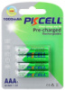 Акумулятор PKCELL 1.2V AAA 1000mAh NiMH Already Charged, 4 штуки у блістері ціна за блістер, Q12