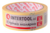 Лента малярная Intertool 38 мм х 20 м желтая (DM-3820) (6 шт.)