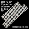 LED підсвітка TV 50« 11-led Changhong: 50C2000 LED-50C2000 SVJ500A16_REV07_11LED_R-TYPE_140709 50C2000 12шт.