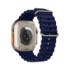 Ремешок силиконовый Hoco iWatch WA12 marine double buckle 42/ 44/ 45/ 49mm blue