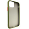 Чохол Totu Copy Gingle Series for iPhone 11 Pro Dark Green+Orange