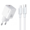 МЗП Usams US-CC186 PD30W (1USB-C) + кабель Type-C to Lightning