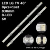 LED підсвітка TV LG 40« 40LF634V 40LF630V 40LF570V 40LF6300 40LH5300 40LH5700 40LF631V-ZA 40LF6350 2шт.