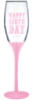 Келих для шампанського «З днем народження»