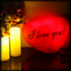 Светящаяся Подушка – Сердце «I love You»