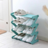 Полка стойка органайзер для обуви на 4 полки Shoe Rack Amazin
