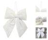 Игрушка на елку YES Бант 975079 18х24 см белая