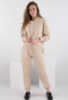 Жіночий світло-бежевий спортивний костюм