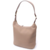 Жіноча сумка на плече з натуральної шкіри 722629 Бежева