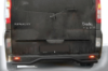 Задняя защита AK006 Черный (нерж. сталь) для Renault Trafic 2001-2015 гг