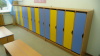 Шкаф детский пяти секционный для оборудования дошкольных учреждений.