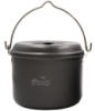 Котел анодированный с крышкой Tramp 7 л, UTRC-041  черный (UTRC-041)