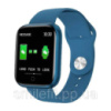 Smart Watch T80S, два браслети, температура тіла, тиск, оксиметр. Колір: синій