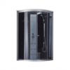 Lidz 4мм фіксоване скло тоноване Gray TANI SBM90x90.HIGH.GR