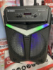 Портативная колонка Kimiso QS-1265 Bluetooth, с микрофоном для караоке, FM радио, MP3, пультом
