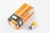 Лампа S25 (двоконтактна) 12V 10W/5W (стоп, габарит) (жовта) ORANGE BOX