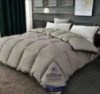 Одеяло односпальное серое Hilton 150×200 см.Гостиничное для дома и гостиниц 2кг,силиконовый наполнитель