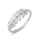 Серебряное кольцо CatalogSilver с фианитами, вес изделия 1,56 гр (2081807) 19 размер