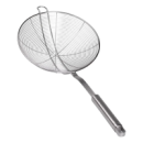 Шумівка з нержавіючої сталі з ручкою Ø 20 см для фритюру HP-19-16-20CM