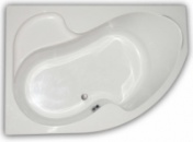 Акриловая ванна Bisante Роза (Правая) 1700х1050х580 мм
