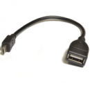 Кабель OTG штекер micro USB гнездо USB