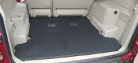 Коврик багажника (EVA, полиуретановый) для Mitsubishi Pajero Wagon III