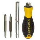 Якісна викрутка - набір 6 Way з трьома змінними бітами STANLEY 0-68-012