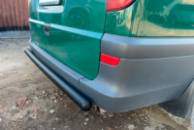 Задняя дуга AK002 Черная (нерж.) для Mercedes Viano 2004-2014 гг