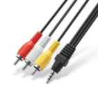 Шнур 3R-3.5мм 1.5м aux 2229