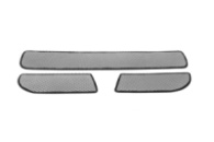 Полиуретановые коврики на пороги (3 шт., EVA, Серый) для Mercedes Sprinter 2018-2024 гг