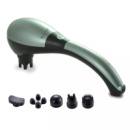 Аккумуляторный ручной массажер для тела с 5 насадками и подогревом Zenet Zet-716