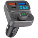 FM-трансмітер Proove FM Launcher Luxor SE 36W (PD+QC3.0) Type-C+USB Gray (FMLX20120003) (Код товару:39271)